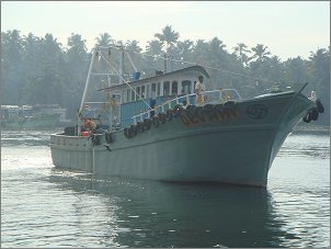 A new 20 metre steel fishing vessel, built in three months.  Cost 37,000-